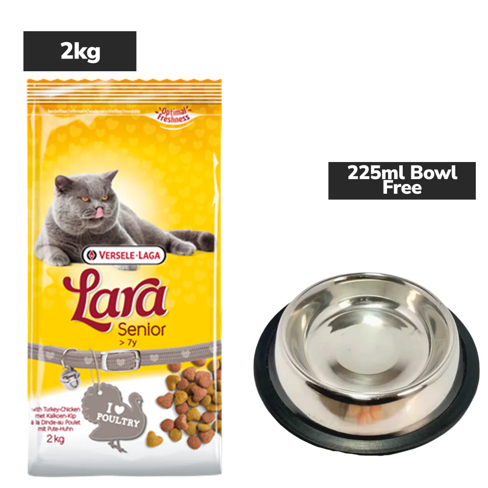 Versele Laga Lara Turkey Chicken Senior Adult Cat Dry Food - Runbopad