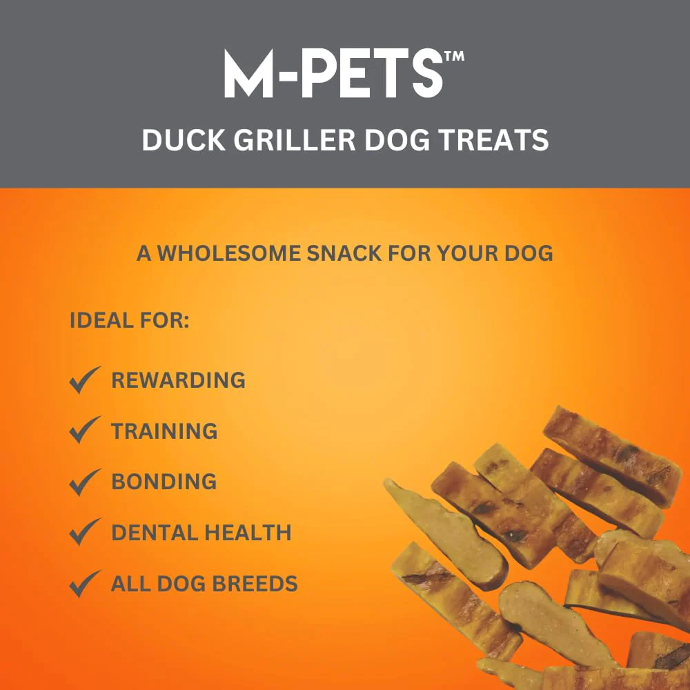 M PETS  Duck Griller Treats for Dogs - Runbopad