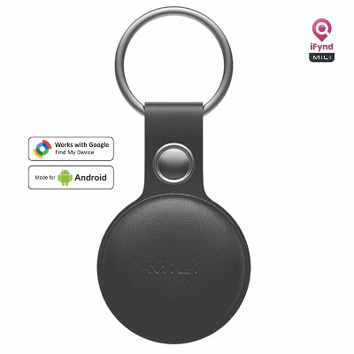 Mitag Go Anti Loss Device with Keychain Tracker (Black) | Android - Runbopad