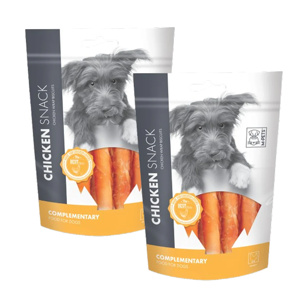 M PETS Chicken Wrap Biscuits Treats for Dogs - Runbopad