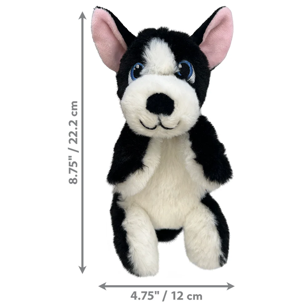 Kong Comfort Pups Boss Toy for Dogs (Black & White) - Runbopad