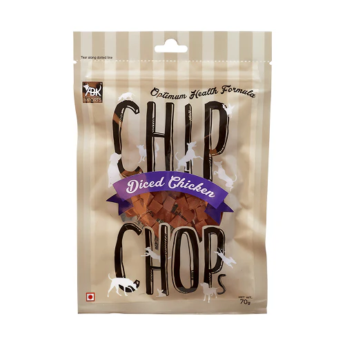 Chip Chops Diced Chicken Dog Treats - Runbopad