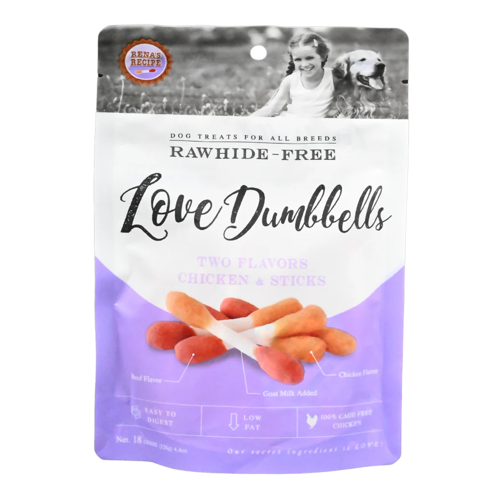 Rena Love Dumbbell Treats for Dogs (Buy 1 Get 1 Free) - Runbopad