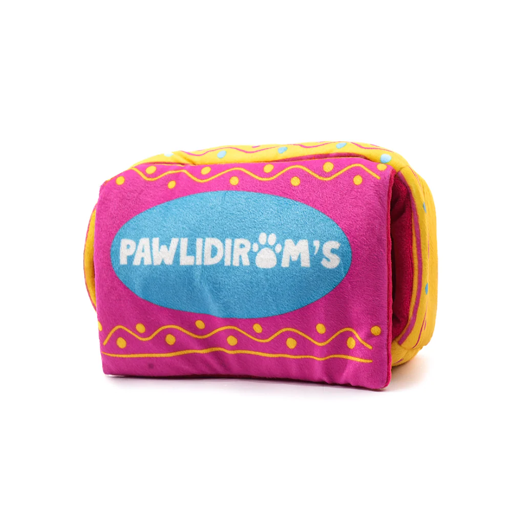 Skatrs Pawldiram Mithai Box Plush Toy for Dogs and Cats - Runbopad