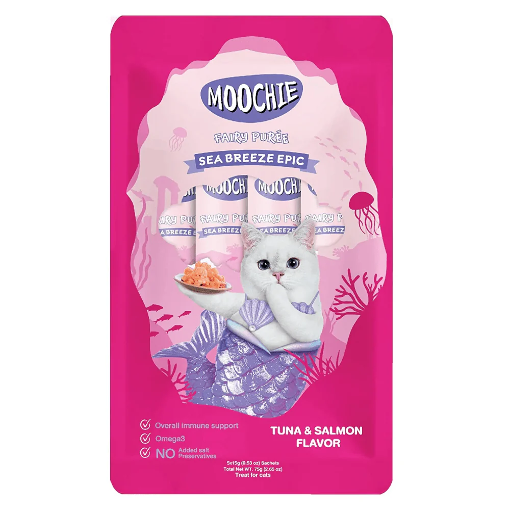 Moochie Tuna and Salmon Cat Treats - Runbopad