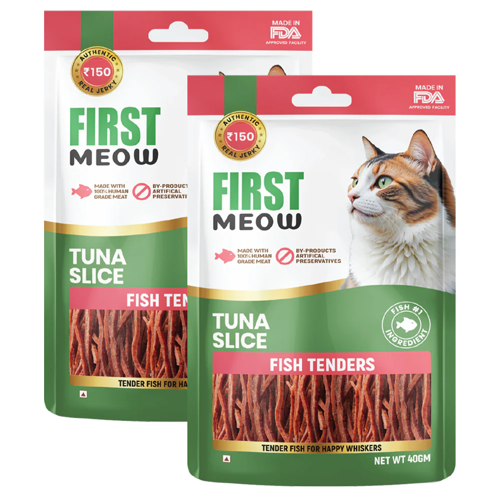 First Meow Tuna Slice Jerky Cat Treat - Runbopad