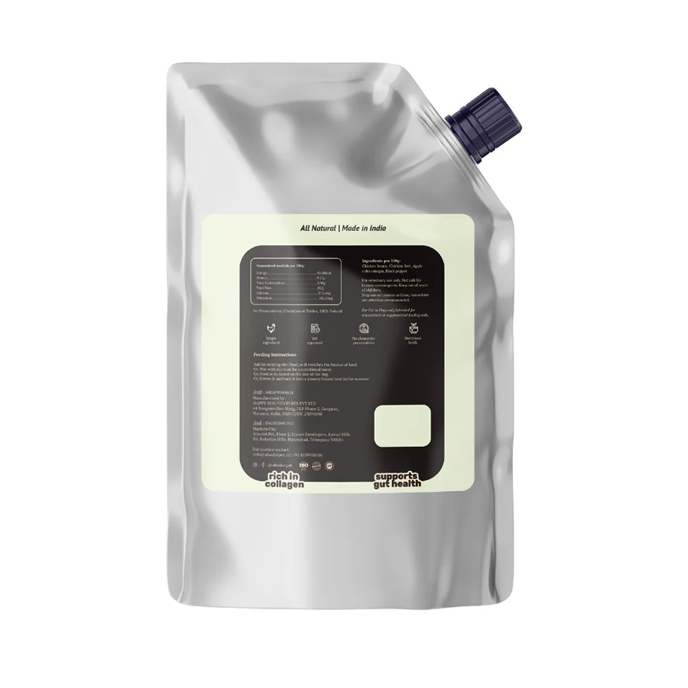 Absolut Pet Chicken Bone Broth for Dogs - Runbopad