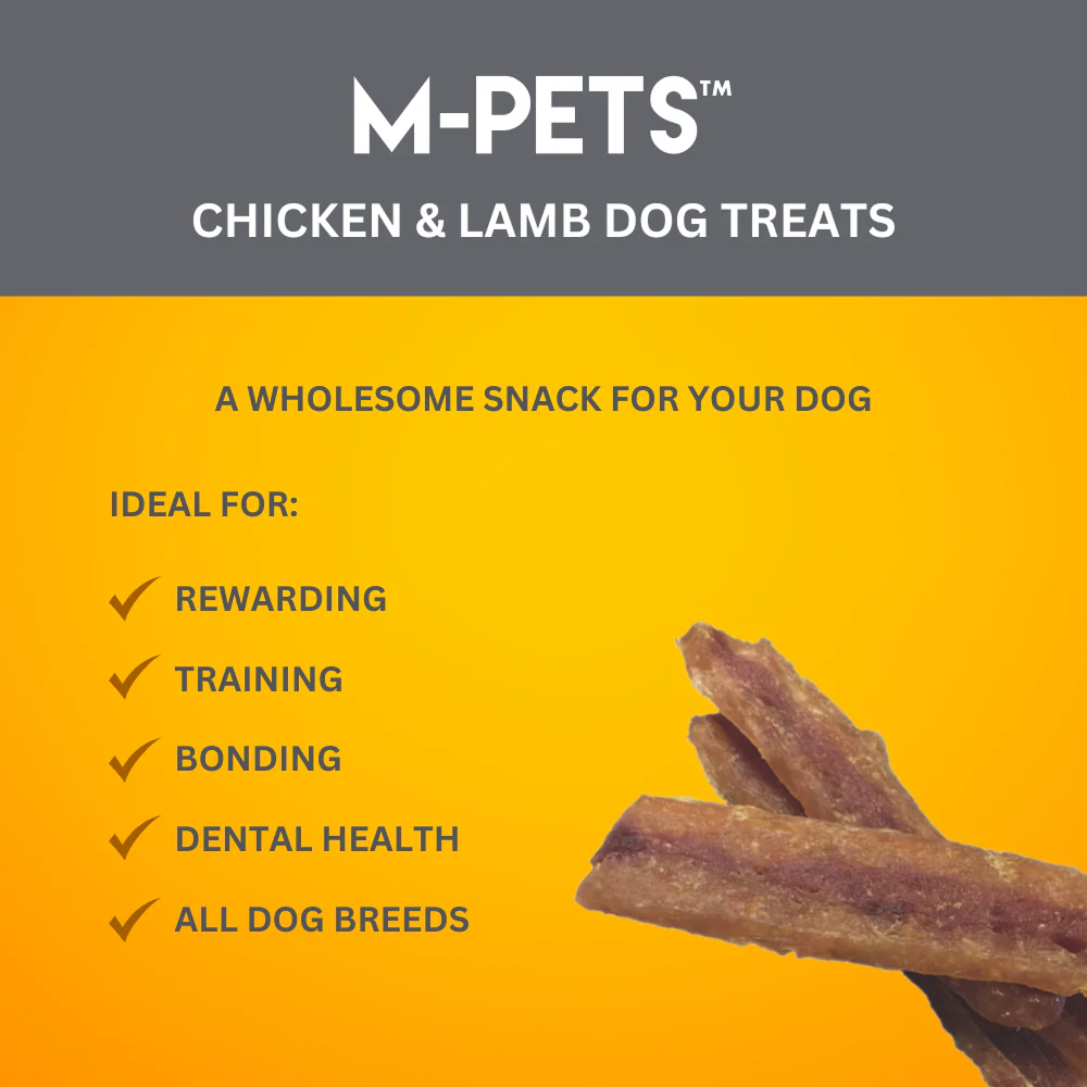 M PETS Chicken and Lamb Treats for Dogs - Runbopad