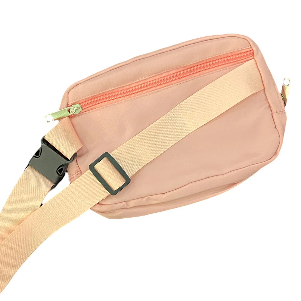 Talking Dog Club Dog Mama Waist Pouch Carry All Tote Bag for Women (Dusty Rose) - Runbopad