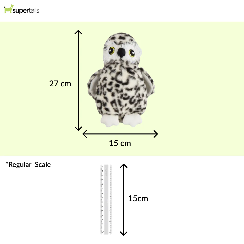 Barkbutler x Fofos Wildlife Owl Plush Toy for Dogs - Runbopad