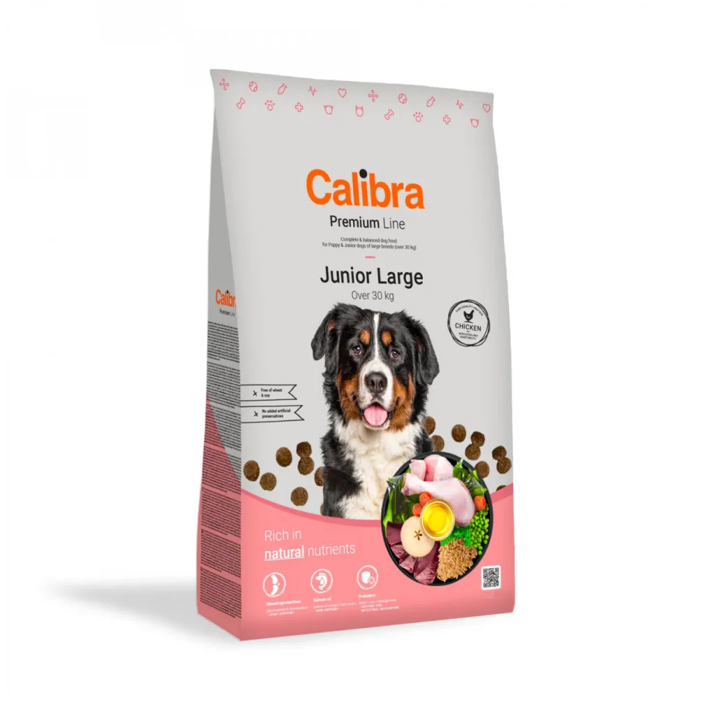Calibra Dog Premium Line Junior Large Dry Food - Runbopad