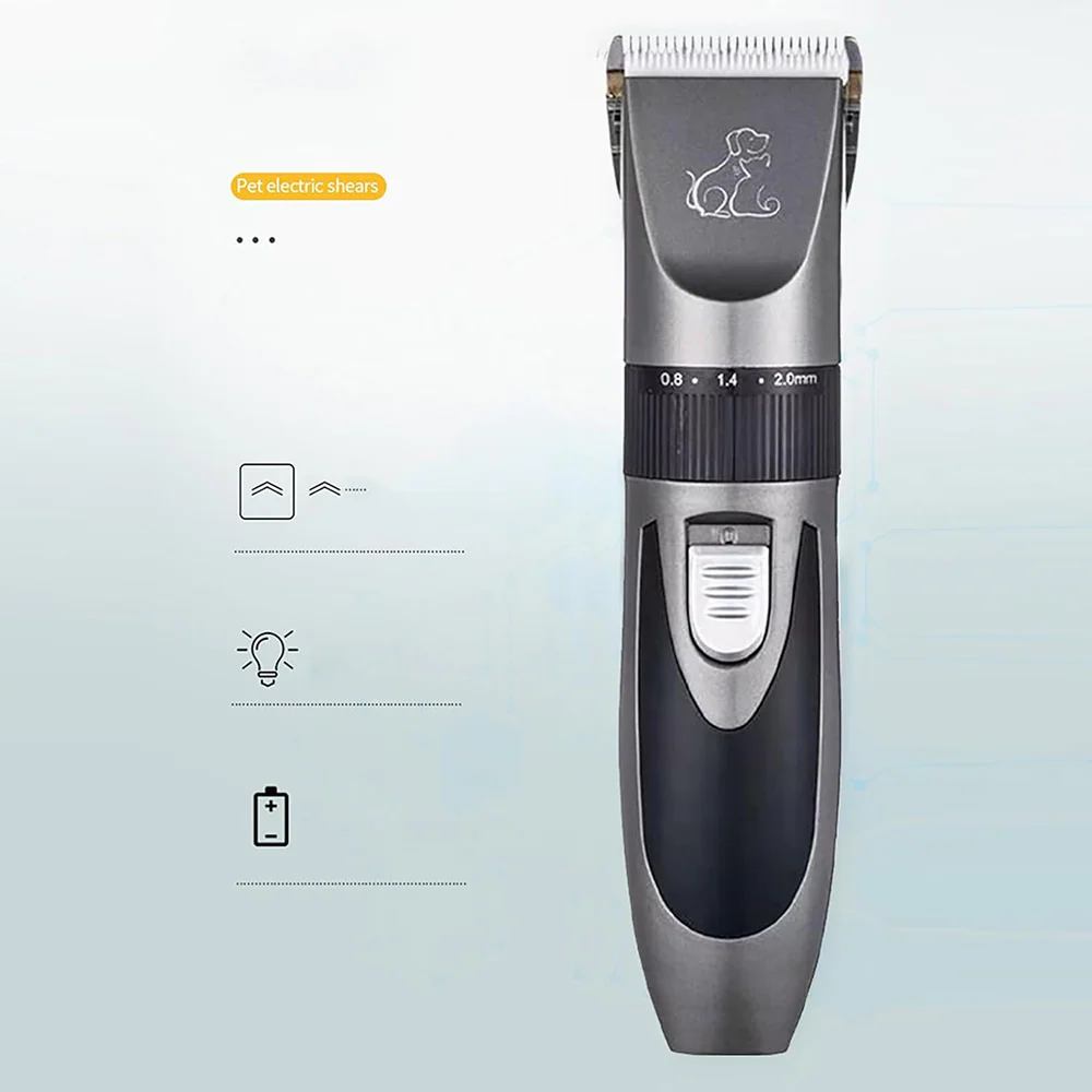 PetVogue Unisex Kit Clipper with Low Noise Rechargeable Hair Trimmer for Dogs and Cats - Runbopad