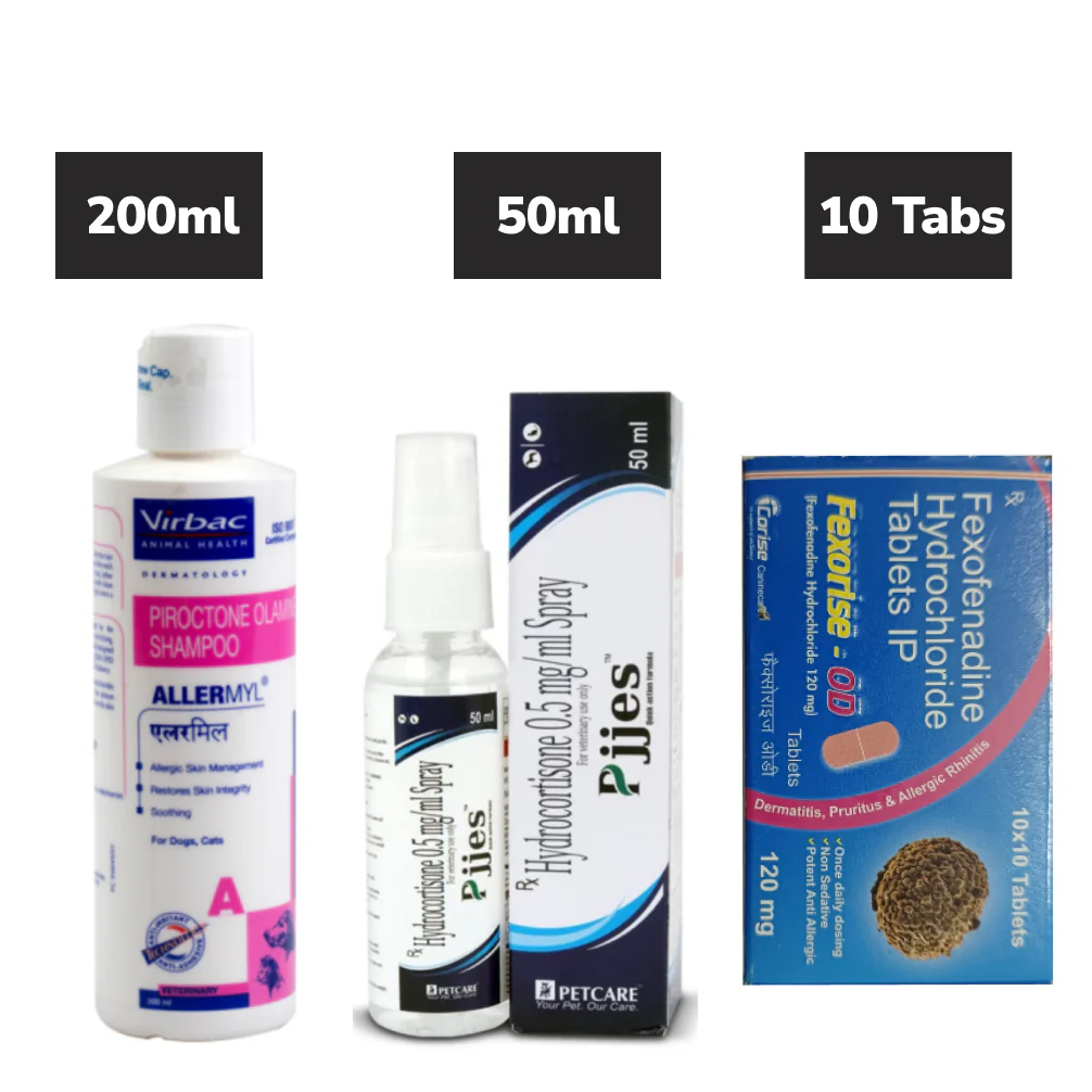 Itching Relief SuperKit for Dogs and Cats - Runbopad