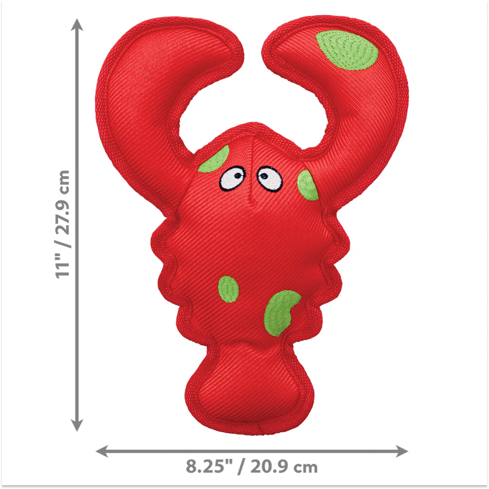 Kong Belly Flops Lobster Toy for Dogs - Runbopad