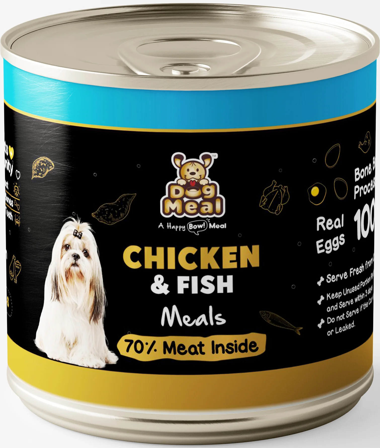 Dog Meal Chicken and Fish Meals Dog Wet Food - Runbopad