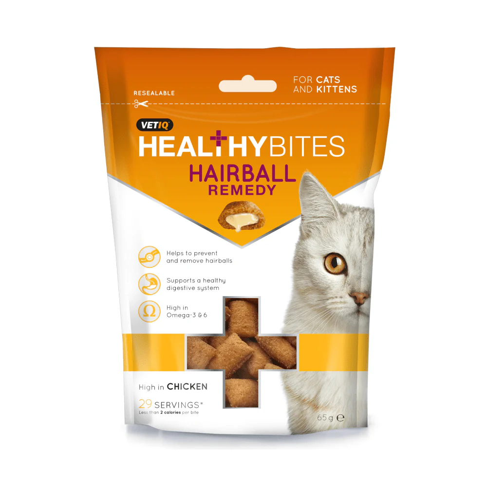 Mark and Chappell Healthy Bites Hairball Remedy Cat Treats - Runbopad
