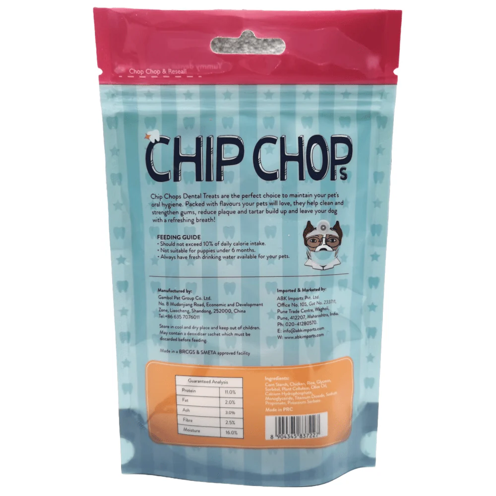 Chip Chops Chicken Twist Stick Delicious Chicken Flavored Dog Treats - Runbopad