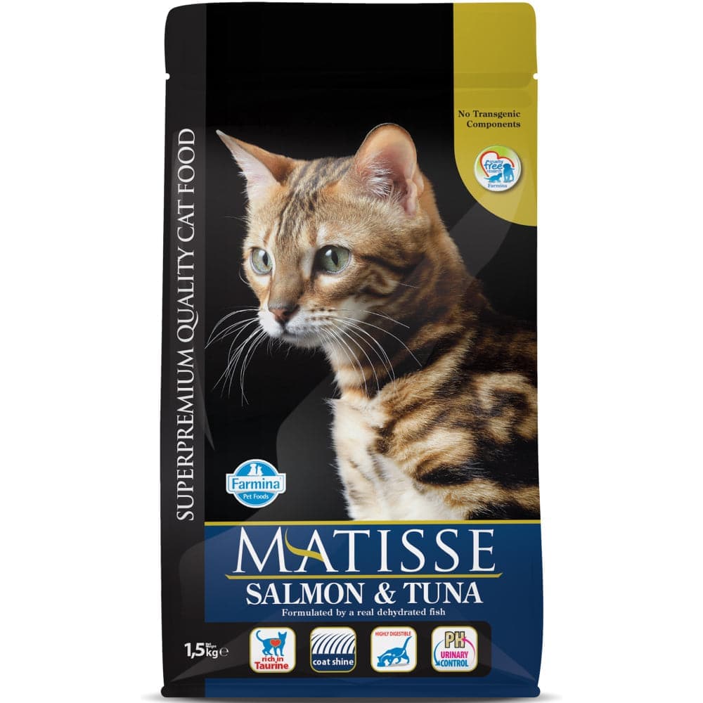 Farmina Matisse Salmon & Tuna Adult Cat Dry Food - Runbopad