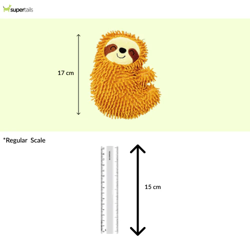 Barkbutler x Fofos Tough Sloth Chew Toy for Dogs - Runbopad