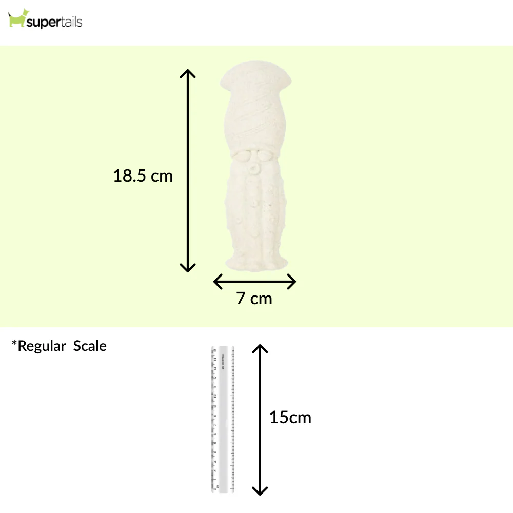 Barkbutler x Fofos Durable Sea Bass Chew Toy for Dogs - Runbopad