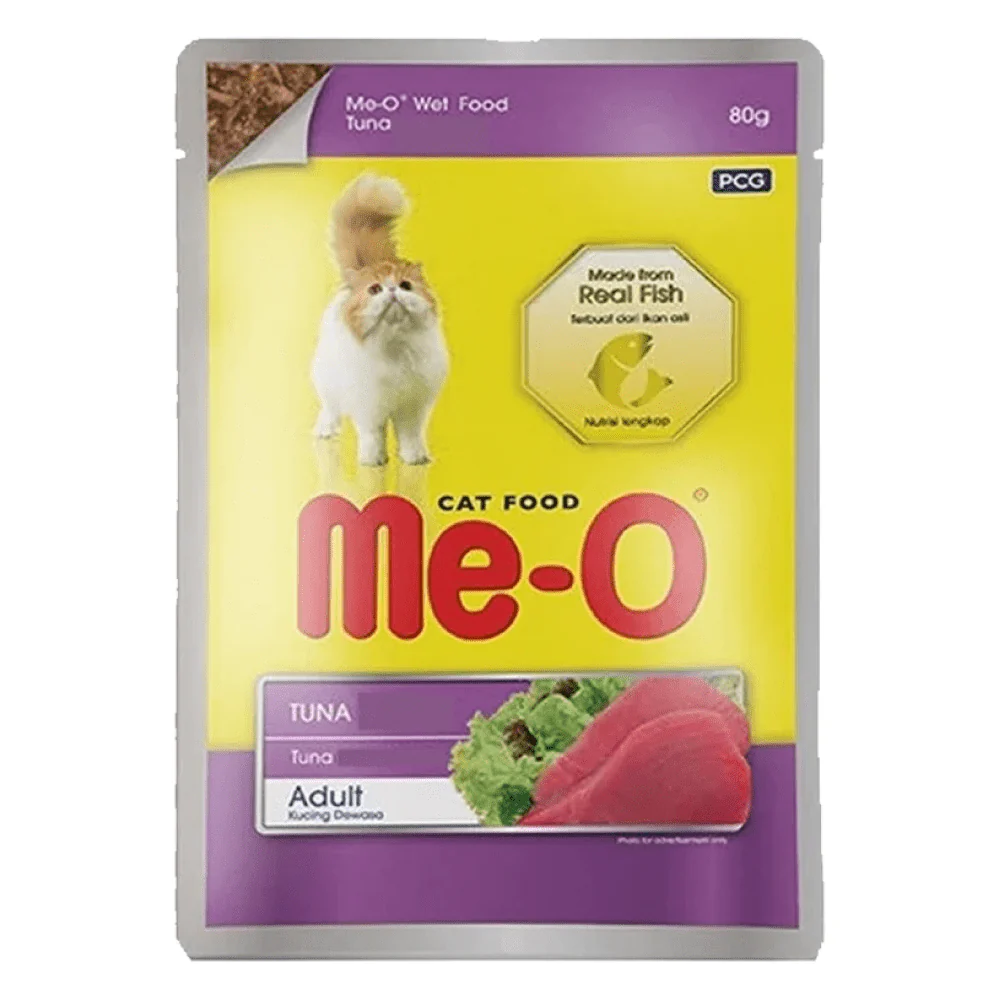 Me O Tuna and Ocean Fish Adult Cat Wet Food Combo - Runbopad