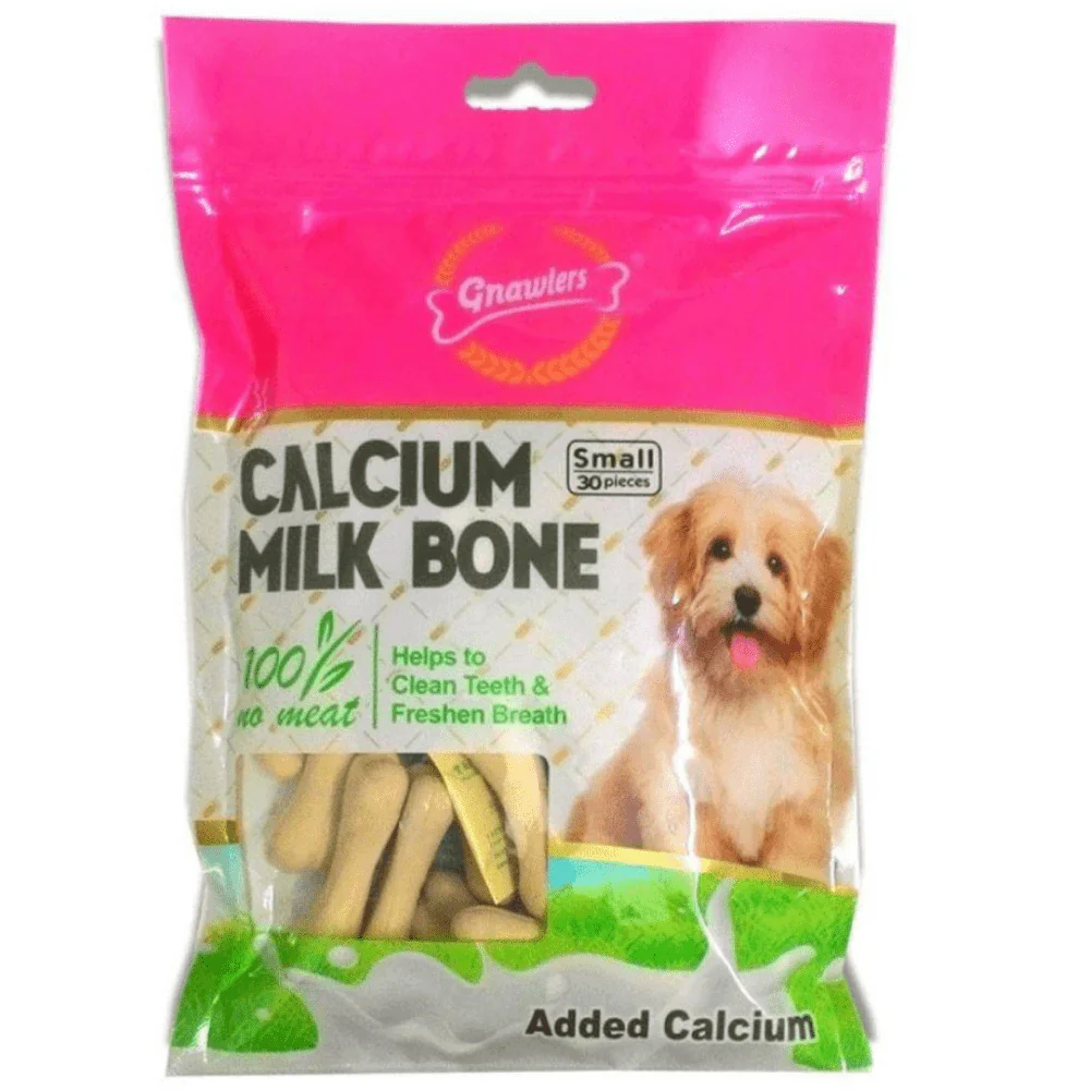 Gnawlers Calcium Milk Bone and Henlo Chicken Pops Dog Treats Combo - Runbopad