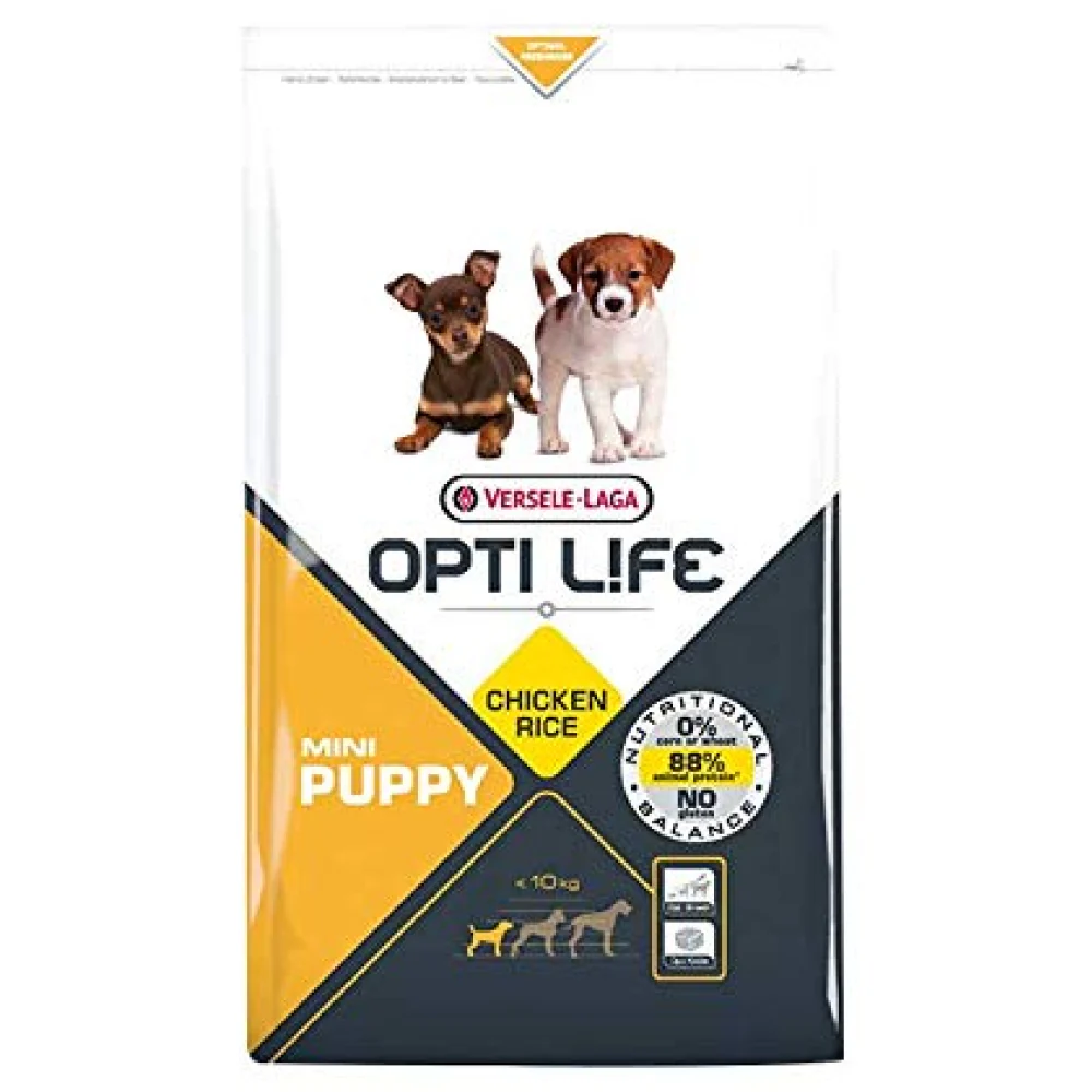 Versele Laga Opti Life Chicken & Rice Mini Puppy Dry Food - Runbopad
