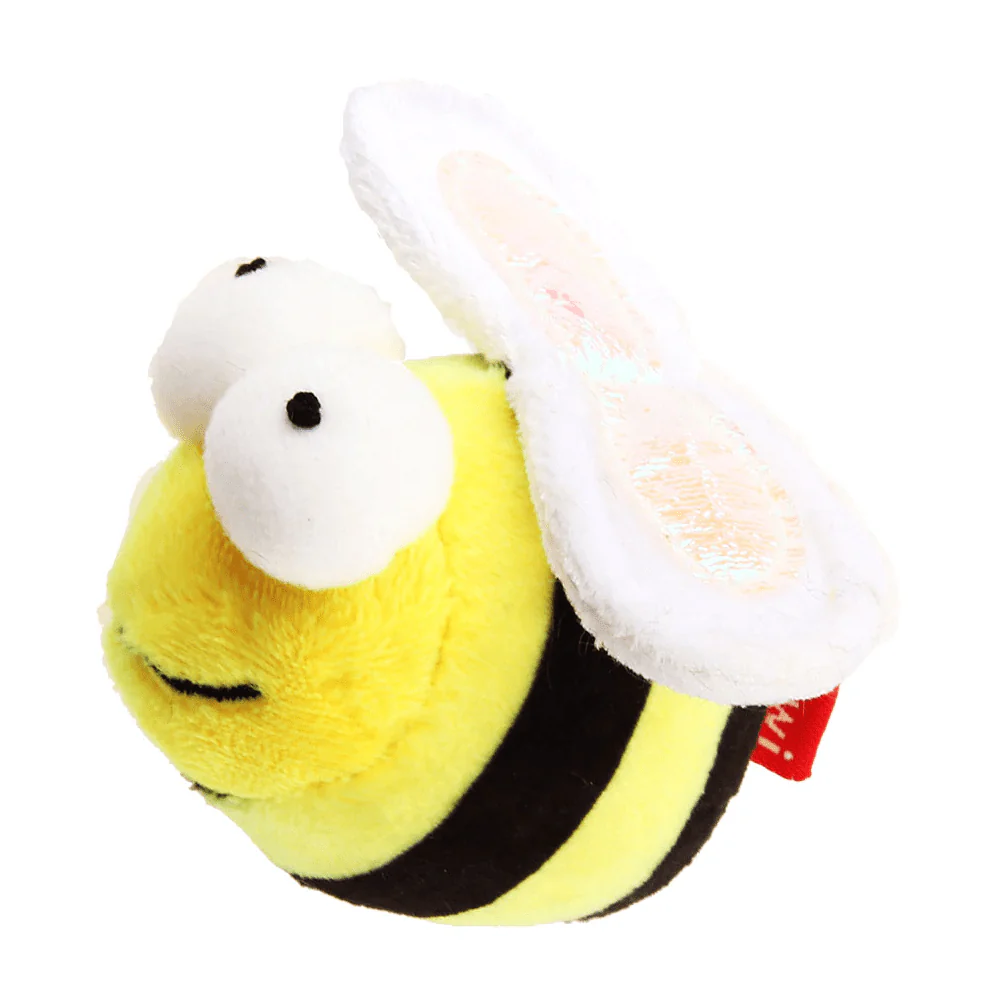 GiGwi Melody Chaser with Motion Activated Sound Chip Bee Toy for Cats (Yellow/Black) - Runbopad