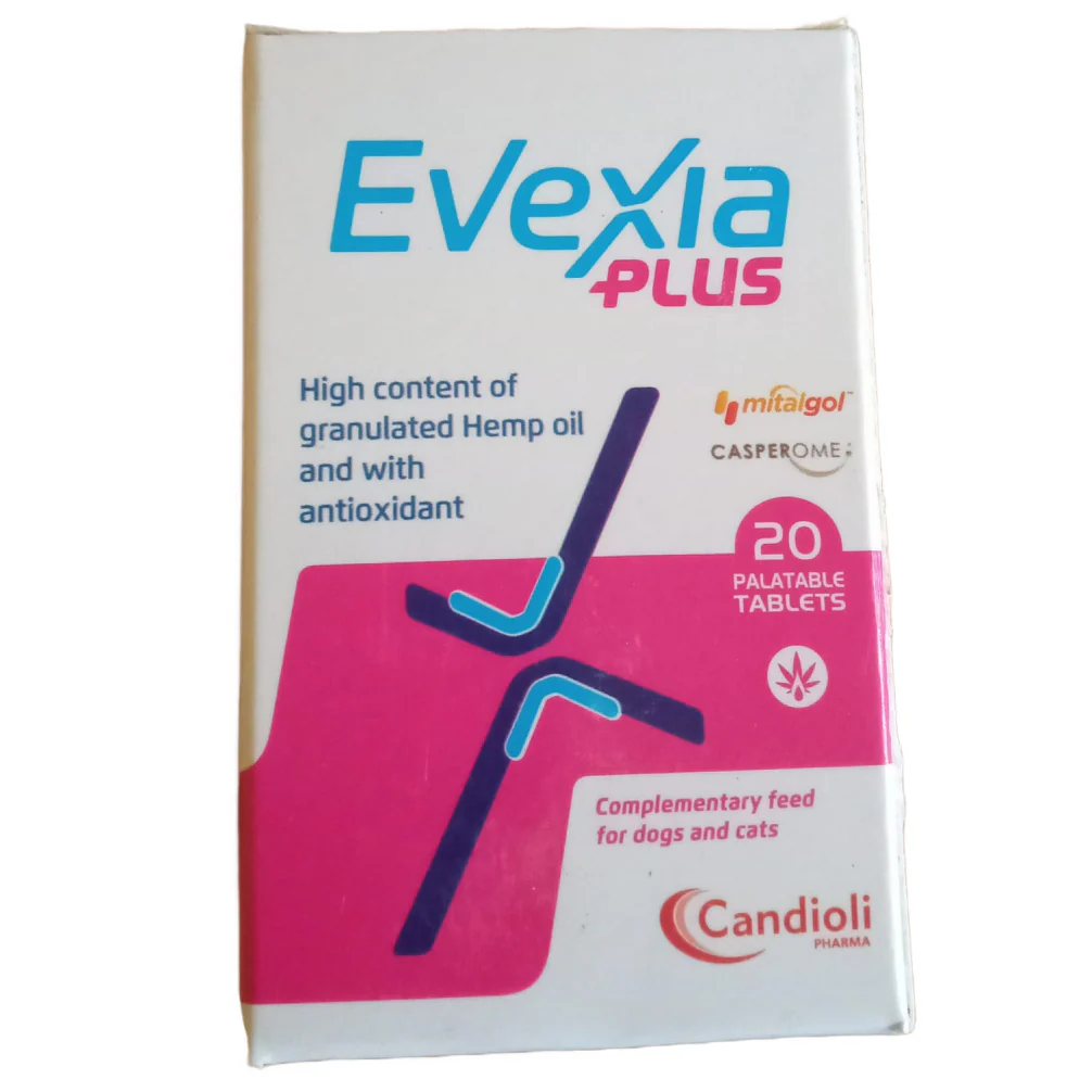 Candioli Evexia Plus (Hexia) Tablet - 2 Bottle (20+20 tablets) Combo - Runbopad