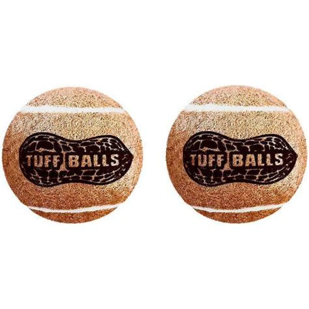 Petsport Peanut Butter Scented Tuff Ball chew Toy for Dogs - Runbopad