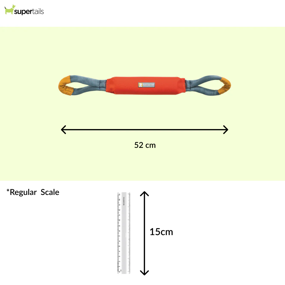 Ruffwear Pacific Loop Toy for Dogs (Sockeye Red) - Runbopad