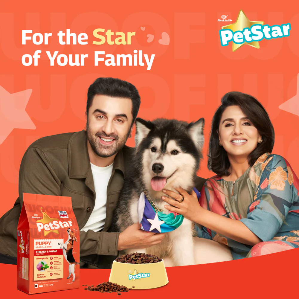 Mankind Petstar Chicken and Wheat Puppy Dry Food - Runbopad