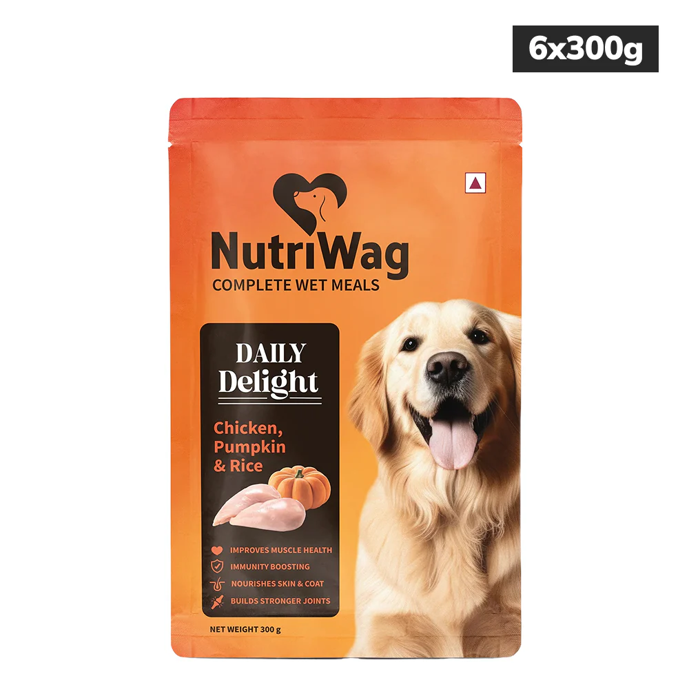 NutriWag Daily Delight Chicken, Pumpkin & Rice Dog Wet Food - Runbopad