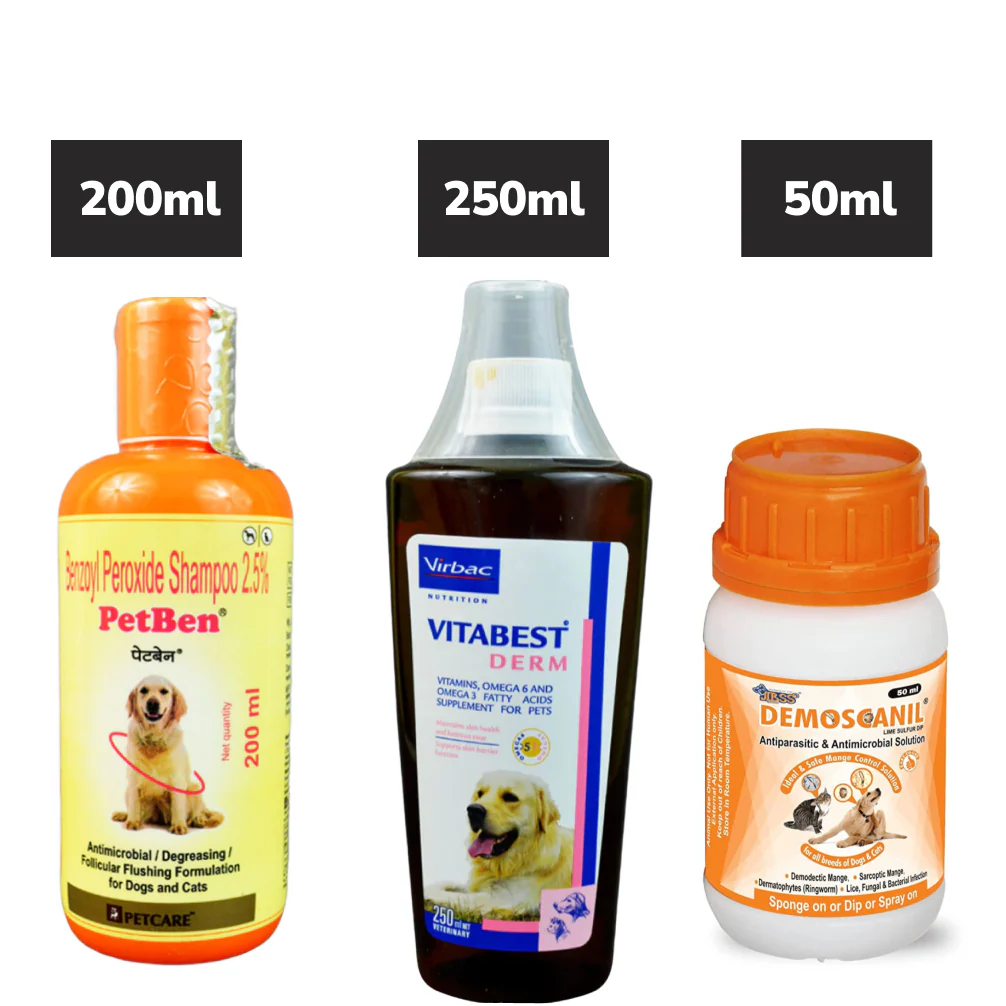 Mange Care SuperKit for Dogs and Cats - Runbopad