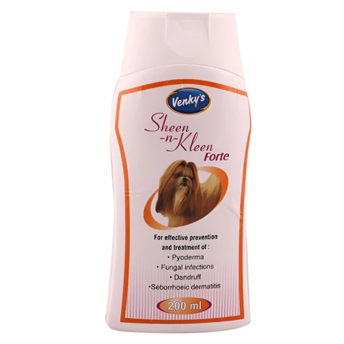 Venkys Sheen n Kleen Forte Shampoo for Dogs and Cats - Runbopad