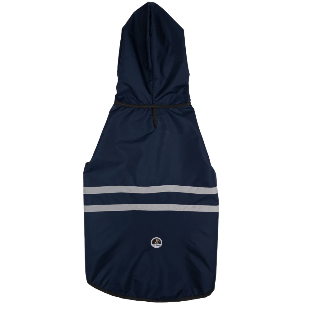 Petsnugs Reflective Waterproof Raincoat for Dogs and Cats (Blue) - Runbopad