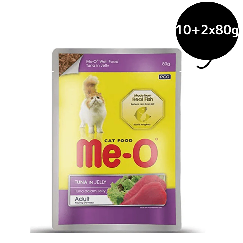 Me O Tuna in Jelly Adult Cat Wet Food - Runbopad