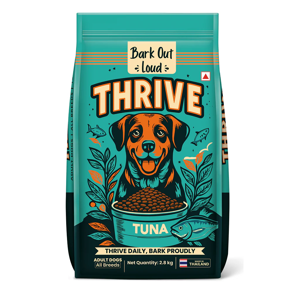 Bark Out Loud Thrive Tuna Flavour Adult Dog Dry Food - Runbopad