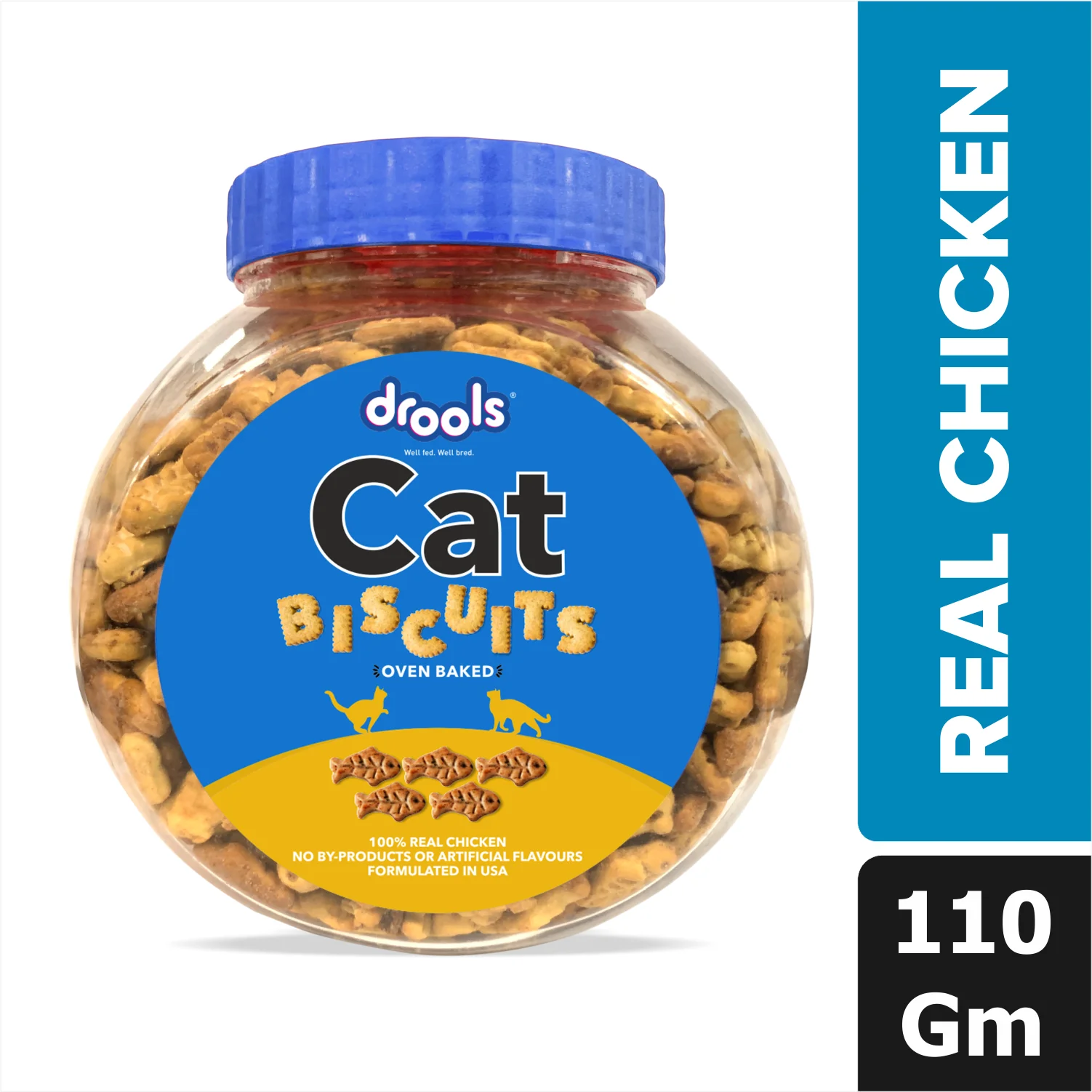 Drools Biscuit Cat Treat (110g) - Runbopad