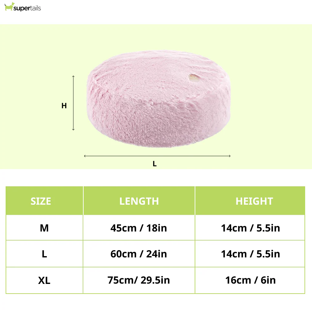 Chloe's Home Petersburg Bed for Dogs and Cats (Pink) - Runbopad