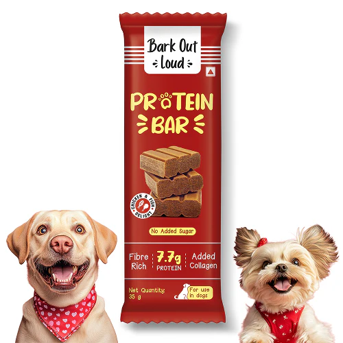Bark Out Loud Collagen Protein Bar Chicken & Fish Treat for Dogs - Runbopad
