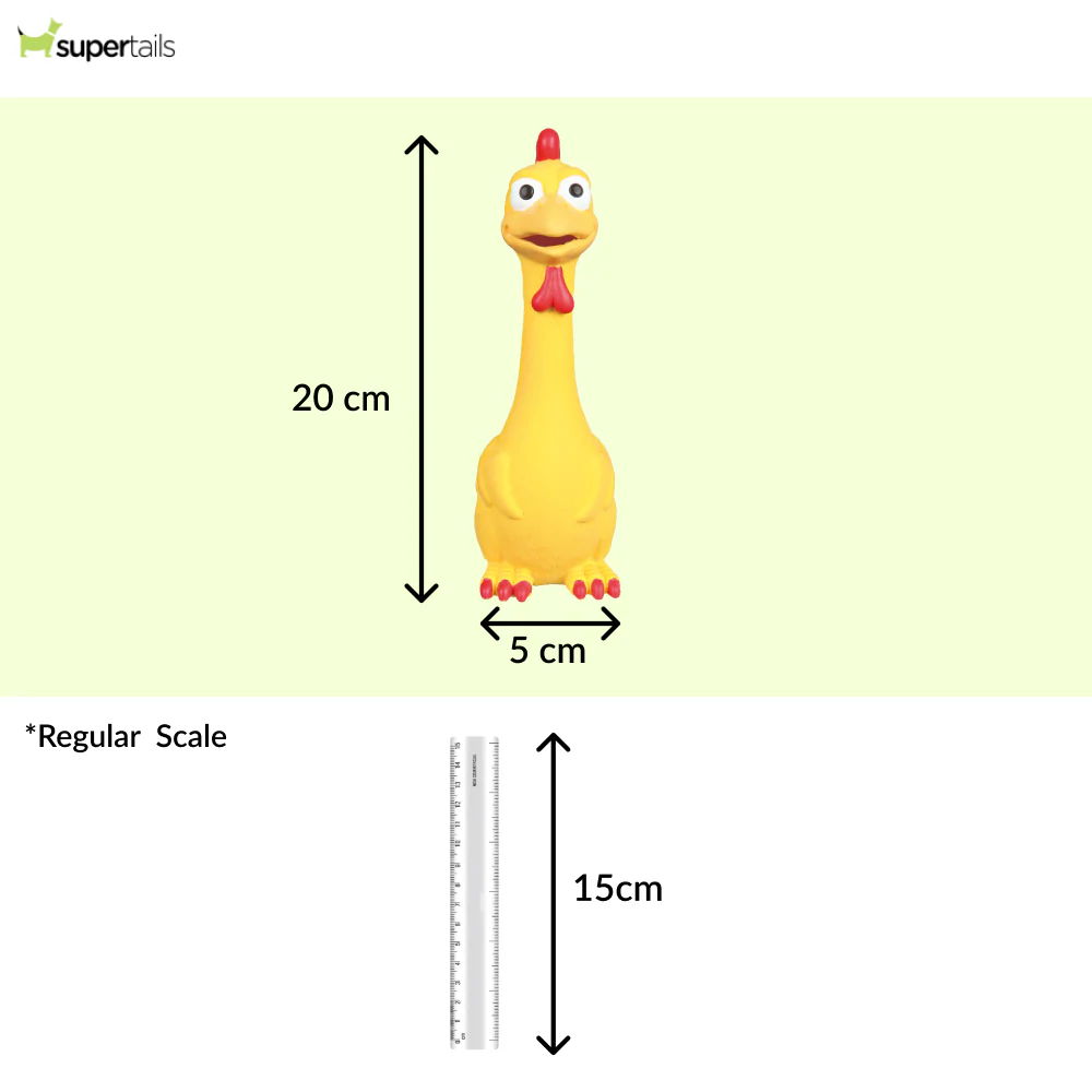 Trixie Bird Latex Toy for Dogs (Yellow) - Runbopad