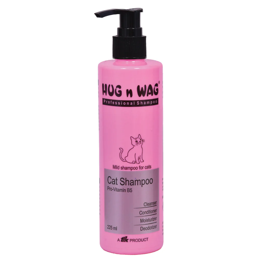 Ttk Hug n Wag Professional Mild Cat Shampoo with Pro Vitamin B5 - Runbopad