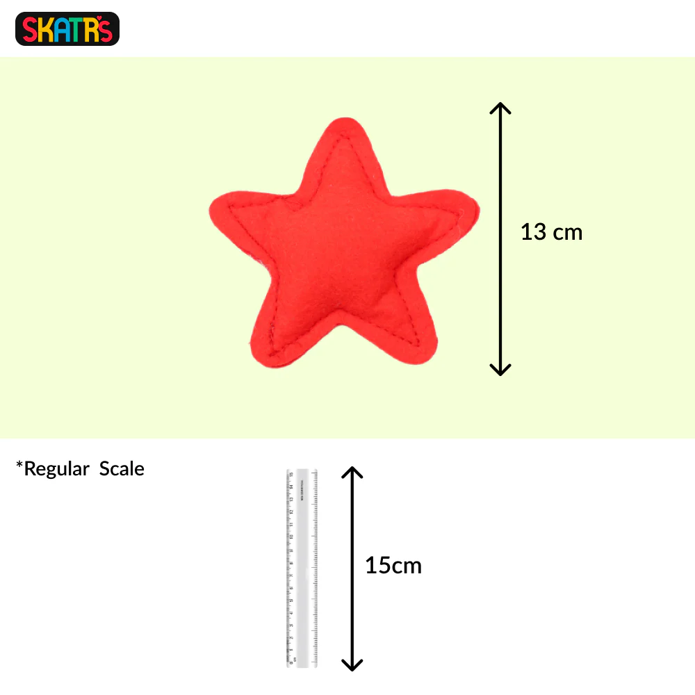 Skatrs Twinkoo Star Catnip Toy for Cats - Runbopad