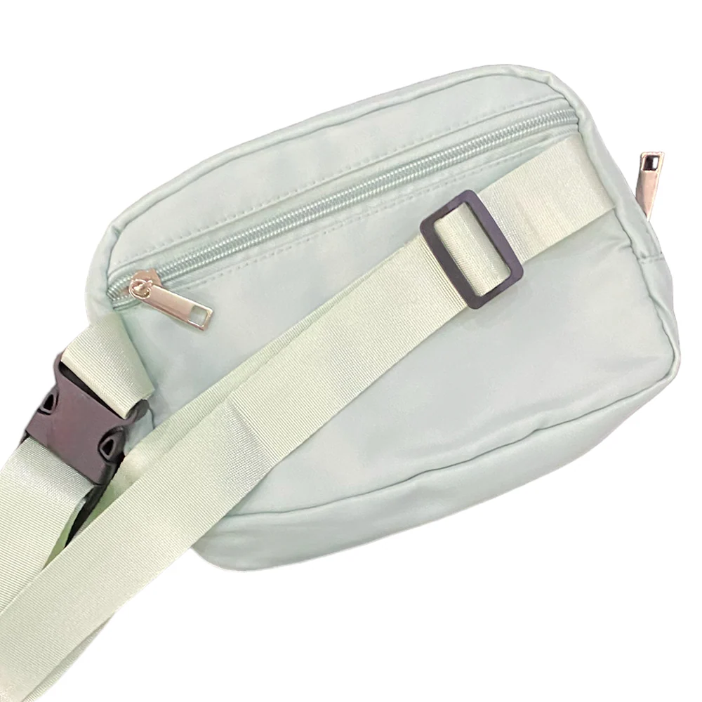 Talking Dog Club Cat Mama Waist Pouch Carry All Tote Bag for Women (Sage Green) - Runbopad