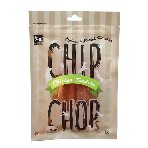 Chip Chops Chicken Tenders and Henlo Chicken Pops Dog Treats Combo - Runbopad
