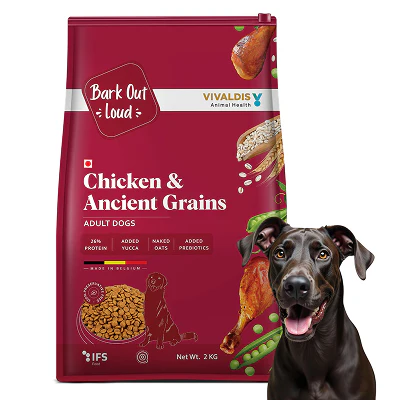 Bark Out Loud Chicken & Ancient Grains Adult Dog Dry Food - Runbopad
