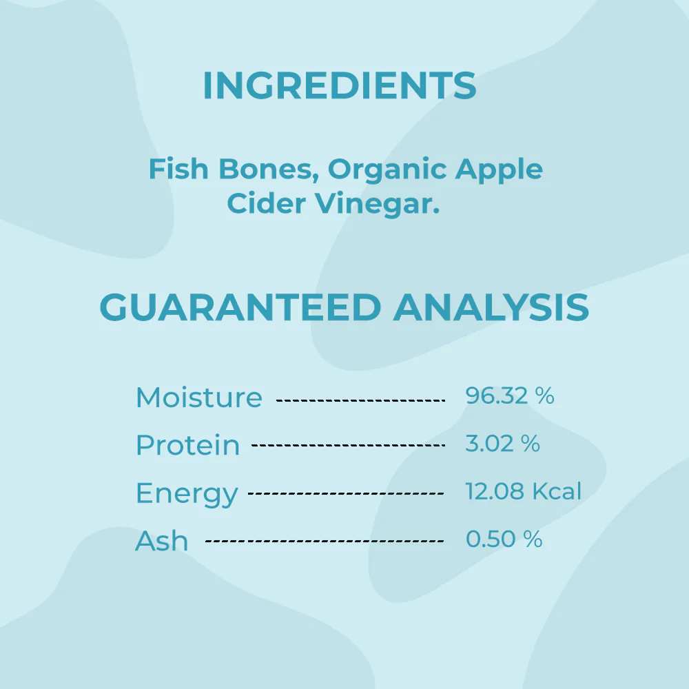 Bruno's Wild Essentials Fish Bone Broth For Dogs - Runbopad