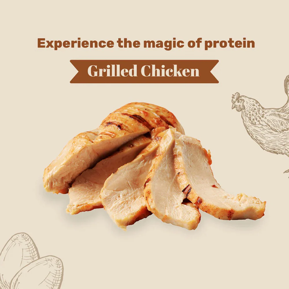 HUFT Gluten Free Goat Milk & Grilled Chicken Cookie Dog Treats - Runbopad