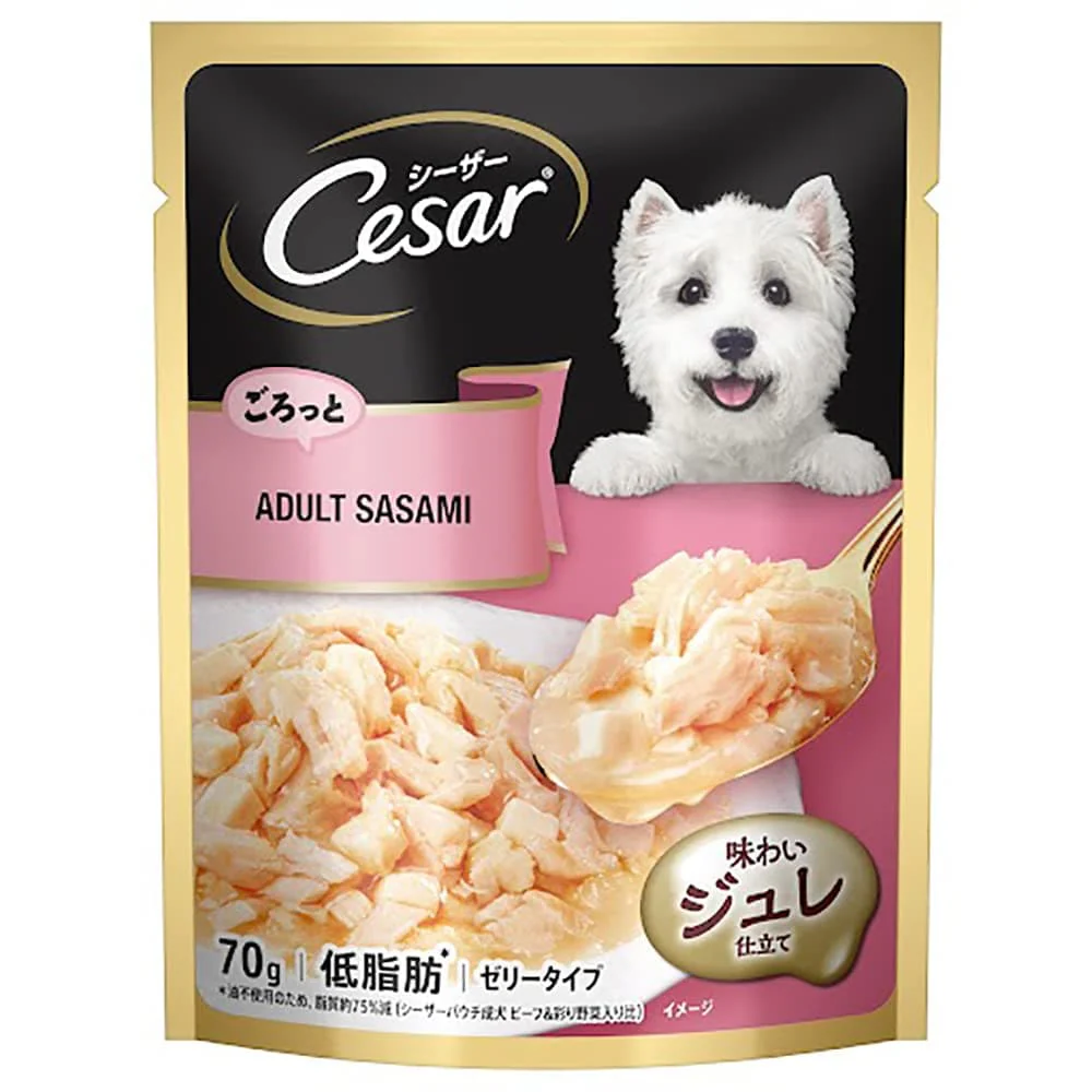 Cesar Adult Sasami Dog Wet Food - Runbopad